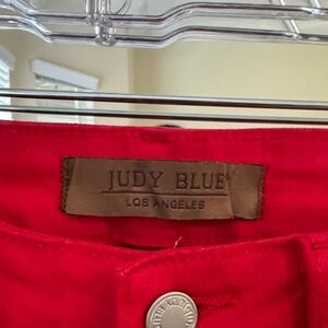 Judy Blue Scarlet Denim NWOT